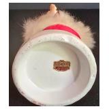 LL-ST - Vintage Christmas Ceramic Santa, Angel Ornaments, Salt & Pepper Set & Candles Mixed Lot