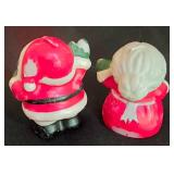 LL-ST - Vintage Christmas Ceramic Santa, Angel Ornaments, Salt & Pepper Set & Candles Mixed Lot