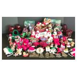 LL-ST - Christmas Holiday Decor Mixed Lot Dept 56 & Midwest Ornaments