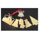 LL-ST - Christmas Holiday Decor Mixed Lot Dept 56 & Midwest Ornaments