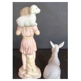 LL-ST - Vintage Nativity Figures & Lighted Tree Toppers Mixed Lot Lefton Christopher Collection