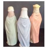 LL-ST - Vintage Nativity Figures & Lighted Tree Toppers Mixed Lot Lefton Christopher Collection