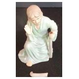 LL-ST - Vintage Nativity Figures & Lighted Tree Toppers Mixed Lot Lefton Christopher Collection