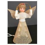 LL-ST - Vintage Nativity Figures & Lighted Tree Toppers Mixed Lot Lefton Christopher Collection