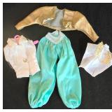 LL-ST - Vintage Barbie Doll Clothes Storage Suitcase With Outfits & Ken Outfit