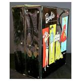 LL-ST - Vintage Barbie Doll Clothes Storage Suitcase With Outfits & Ken Outfit