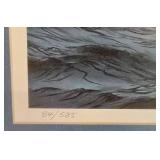LL-ST - Signed & Numbered Print - Bill Vetruba Framed Loon Artwork