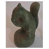 LL-ST - Squirrel Figurines Brass & Artline Resin Mixed Lot
