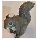LL-ST - Squirrel Figurines Brass & Artline Resin Mixed Lot