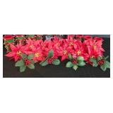 LL-ST - Christmas Napkin Rings Mixed Lot - Drum, Poinsettia, Holly & Porcelain Angels