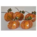 LL-ST - Autumn Decor Harvest Table Runner, Cornucopia & Leaf Clips Mixed Lot