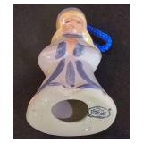 LL-ST - Christmas Plate & Angel Figurine Mixed Lot - Porsgrund Julen 1975