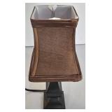 LL-ST - Table Lamps (Lot of 3) Black & Brass