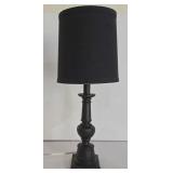 LL-ST - Table Lamps (Lot of 3) Black & Brass