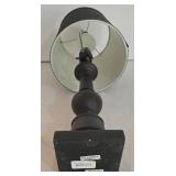 LL-ST - Table Lamps (Lot of 3) Black & Brass