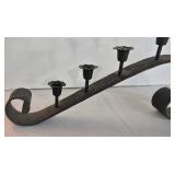 LL-ST - Wall Candle Holders Mixed Lot of 4 Scrollwork Sconces