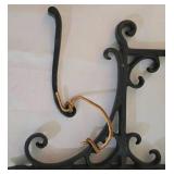 LL-ST - Wall Candle Holders Mixed Lot of 4 Scrollwork Sconces