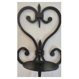 LL-ST - Wall Candle Holders Mixed Lot of 4 Scrollwork Sconces