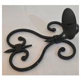 LL-ST - Wall Candle Holders Mixed Lot of 4 Scrollwork Sconces