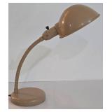 LL-ST - Adjustable Desk Lamps Powell Brass & Tan (Lot of 2)