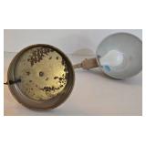 LL-ST - Adjustable Desk Lamps Powell Brass & Tan (Lot of 2)