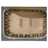 LL-ST - Vintage Green Suitcase 15.5in X 11in X 5.5in