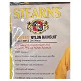 K - Rain Suit - Stearns Driflex Nylon Rainsuit Model 8155 Medium