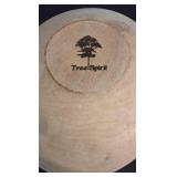K - Vintage Wooden Bowl Set Tree Spirit Mixed Lot