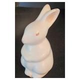 K - Easter Decor Mixed Lot the Mane Lion Platter Artline Rabbit Figures & Spreaders