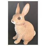 K - Easter Decor Mixed Lot the Mane Lion Platter Artline Rabbit Figures & Spreaders