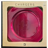 K - Dinner Plate Chargers - Linens-N-Things Set of 4 Assorted Colors