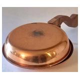 K - Copper & Brass Planters, Pitcher, Basket & Pan Mixed Lot (6 Pieces)