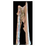 LR - Upholstery Fabric Bolts Ivory Floral 56in Wide (Lot of 2)