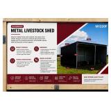Galvanized Metal Livestock Shed | 2026 | Unused | SDLGM1220F