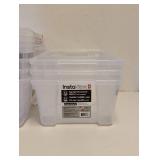IRIS BUCKLE UP STORAGE SET 4PK/ INSTA VIEW STORAGE CONTAINERS 3PC