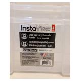 IRIS BUCKLE UP STORAGE SET 4PK/ INSTA VIEW STORAGE CONTAINERS 3PC