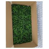NEW GOLDEN SELECT ARTIFICIAL HEDGE WALL PANEL WITH LIGHTS