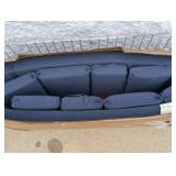 SUNVILLA SPECTRUM CHAISE LOUNGE CUSHIONS BLUE