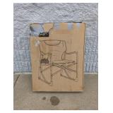MAC SPORTS ROCK N’ LOCK DIRECTOR CHAIR GRAY/BLUE
