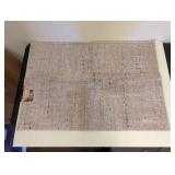 NEW MOHAWK TANGIERS COLLECTION ACCENT RUG MATRIX BEIGE BLUE