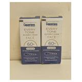 (2) NEW COPPERTONE BROAD SPECTRUM SPF60 CLEAR SUNSCREEN