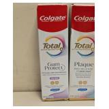NEW COLGATE TOTAL PLAQUE/GUM PROTECT TOOTHPASTE 3PK