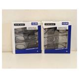 (2) NEW FOSTER GRANT +2.50 READING GLASSES 3PK