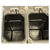 (2) NEW KOHLER SMALL STEP STAINLESS STEEL WASTE CANS