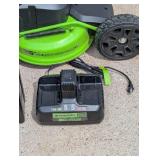 GREENWORKS PRO 80VOLT LITHIUM ELECTRIC LAWNMOWER