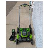 GREENWORKS PRO 80VOLT LITHIUM ELECTRIC LAWNMOWER