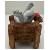 Collectible Bella Haus Designs Alien Figurines Tallest is 7.5"