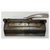 Vintage Slate And Shingle Cutter 4 1/2" x 5" x 12"