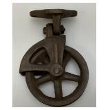 Vintage 5 1/2" Heavy Metal Pulley