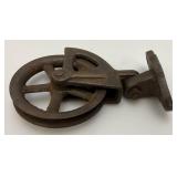 Vintage 5 1/2" Heavy Metal Pulley